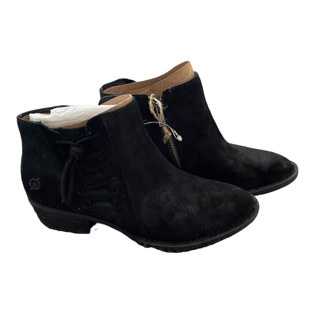 New! Born Bessie Leather Ankle Booties